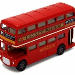 Top 10 ๐ London Double Decker Bus , Red - Motormax 76002 - 4.75" Diecast Model Toy C ๐