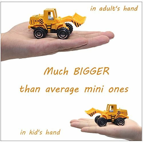 Cheapest ๐งจ Construction Toys Sets, 5 Pieces Mini Vehicles, Including Truck Forklift Bulldozer Road Roller Excavator Dump Truck Tractor,Free-Wheeling Cars For Children ๐ฏ 4 Cheapest ๐งจ Construction Toys Sets, 5 Pieces Mini Vehicles, Including Truck Forklift Bulldozer Road Roller Excavator Dump Truck Tractor,Free-Wheeling Cars For Children ๐ฏ - Image 2