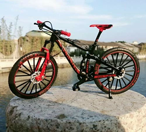 Best Sale βοΈ Alloy Mini Downhill Mountain Bike Toy, Die-cast BMX Finger Bike Model For Collections (Black/Red) π 4 Best Sale βοΈ Alloy Mini Downhill Mountain Bike Toy, Die-cast BMX Finger Bike Model For Collections (Black/Red) π - Image 2