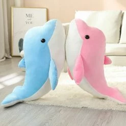 Brand new 🤩 Blue Dolphin Rich Toy, Adorable And Delicate Ocean Creature, Appropriate For Friendship, Inclining, Embracing, Reasonable For A Wide Range Of Celebrations And Kid 🤩 -Vehicles Online Shop 51bnkQ92kML