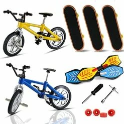 Brand new 👍 Kate Park Kit, FESSKY Finger Skateboard Ramp Parts For Finger Board Ultimate Parks Training Props 🤩 -Vehicles Online Shop 51bpw4pTDHL. AC