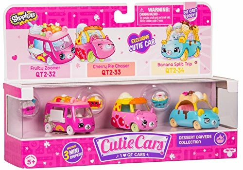 Brand new π Cutie Cars Shopkins Three Pack - Dessert Drivers Collect π 4 Brand new π Cutie Cars Shopkins Three Pack - Dessert Drivers Collect π - Image 2