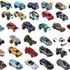 Best Sale 😉 Cars, Toy Cars, Trucks And Vans In 1:64 Scale, Construction, Rescue And Racing Vehicles, Set Of 50, Styles May Vary​​​ 🧨 -Vehicles Online Shop 51cZolfyEbL