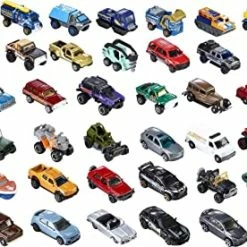 Best Sale 😉 Cars, Toy Cars, Trucks And Vans In 1:64 Scale, Construction, Rescue And Racing Vehicles, Set Of 50, Styles May Vary​​​ 🧨