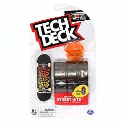 Flash Sale 🥰 Street Hits World Edition Limited Series Flip Skateboards Odyssey Quattro Black Orange Fingerboard & Hot Garbage Obstacle ⭐