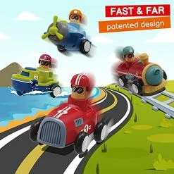 Deals 🔔 Toy Cars Push And Go Play Friction Powered Vehicles Transport Tools Gifts For Babies Toddlers Kids Boys 👧 Girls Age 3+ Years Old (Including Car Airplane Boat Train) 🛒 -Vehicles Online Shop 51dPSMZaUVL