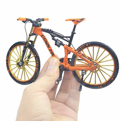 Best deal 👍 Alloy Mountain Finger Bike Bicycle Ornament Toy Mini Bicycle Racing Vehicles Toy Models Decoration Crafts For Home (S-Orange) ❤️ 6 Best deal 👍 Alloy Mountain Finger Bike Bicycle Ornament Toy Mini Bicycle Racing Vehicles Toy Models Decoration Crafts For Home (S-Orange) ❤️ - Image 4