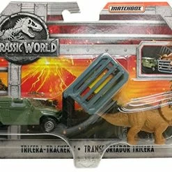 Top 10 π MATCHBOX JURASSIC WORLD DINO TRANSPORTERS TRICERA-TRACKER Vehicle And Figure π 13 Top 10 π MATCHBOX JURASSIC WORLD DINO TRANSPORTERS TRICERA-TRACKER Vehicle And Figure π -Vehicles Online Shop 51e9JDzL00L