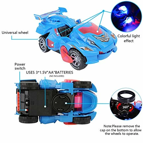 Cheapest 🛒 XILETAO 2 In 1 Transforming Dinosaur LED Car With Light And Music, T Rex Transformer Toys For 3 4 5 Year Old Boys, 🎄 Christmas 🎂 Birthday Gifts For Kids 3-5-7 (Blue) ✔️ 4 Cheapest 🛒 XILETAO 2 In 1 Transforming Dinosaur LED Car With Light And Music, T Rex Transformer Toys For 3 4 5 Year Old Boys, 🎄 Christmas 🎂 Birthday Gifts For Kids 3-5-7 (Blue) ✔️ - Image 2