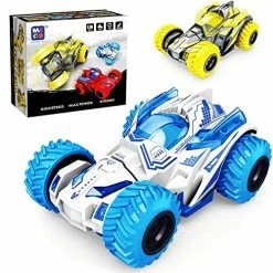 Brand new ⭐ Children's Toy Car 4-Pack Off-Road Vehicle Model Toy Gray Yellow Blue Red Four Wheel Drive Suitable For Boys Over 3 Years Old Inertia Drive No Battery Required ❤️