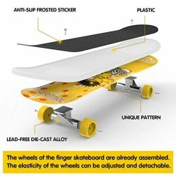 Discount โ Fingerboard Skate Park Ramp Decks And Finger Toys 19 PCS, Finger Skateboards Swing Board Mini Finger Bike Skates Scooter Skate Park Model Ramp Parts For Skateboard Training Educational Fun ๐ 13 Discount โ Fingerboard Skate Park Ramp Decks And Finger Toys 19 PCS, Finger Skateboards Swing Board Mini Finger Bike Skates Scooter Skate Park Model Ramp Parts For Skateboard Training Educational Fun ๐ -Vehicles Online Shop 51fjtD8ofjL