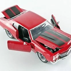 Brand new 🤩 Furious Dom's Chevy Chevelle SS Die-cast Car, Toys For Kids And Adults Fast & Furious Movie 1- 1:24 Diecast - '70 Chevy Chevelle SS 🎁 -Vehicles Online Shop 51g9SNzIv9L
