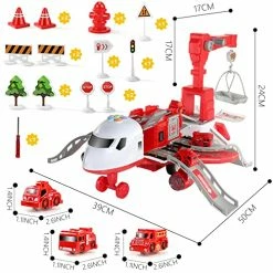 Top 10 😀 Airplane Toys For 3 4 5 6 Year Old Boys 👧 Girls, Toddler Toys Transport Cargo Plane Light And Music, Kids Toy Airplane Car Toy Set Vehicles & Contruction Toy Accessories, 🥳 Birthday Gift For Kids Earth Yellow ✔️ -Vehicles Online Shop 51gD6vPM8QL