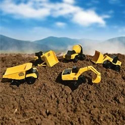 Cheapest 😀 Micro Mini Construction Vehicles – Set Of 5 Toy Cars And Trucks For Kids | Sensory Bin For Boys | Excavator Bulldozer Dump Truck Cement Mixer | Free Wheeling With Moving Parts – Maxx Actio 🤩 -Vehicles Online Shop 51gHjIWLTKL