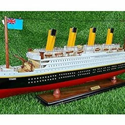 Cheap ✔️ Vinatimes RMS Titanic Cruise Boat - 32" 80cm Royal Ship In Classic Movies Meaningful Gift For Model Collectors Hms Victory 24" 🤩