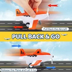 Budget ⌛ JOYIN 16 Pcs Pull Back Airplane Toys, Boys Plane Playset, Aircraft Including Helicopter Toys, Jet Toys, Fighter Jet Toys, Bomber Toys, Biplane Toy, Gifts For Toddler Kids 2-8 Years Old 👍 -Vehicles Online Shop 51hcsyCZhnL