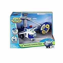 Top 10 😍 Remote Control Paul | RC Police Airplane Toys | Easy To Control | Blue And White Vehicle | Best Gift For 3 4 5 Year Old Boys And 👧 Girls | Fun For Preschool Kids | Light And Sound Effect 🔥 -Vehicles Online Shop 51iD26IVg8L