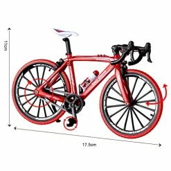 Deals 👍 1:10 Scale Die-Cast Alloy Mini BMX Mountain Bike Finger Bicycle Model Toy Desktop Decoration Crafts For Cycling Lovers Bike Racers Athletes Children Boys And 👧 Girls (Red) 🌟 -Vehicles Online Shop 51iRHJs2ZFL