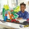 Outlet 🧨 Track Set With 1:64 Scale Toy Firetruck, City Fire Station With Dragon Nemesis And Track Play, Dragon Drive Firefig 💯 -Vehicles Online Shop 51imgTiiAgL