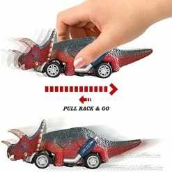 Deals 👍 Dinosaur Toys For Kids 3-5 - Pull Back Toy Cars For Toddler 3 4 5 6 Years Old And Up, Easter & 🎂 Birthday Gifts For Boys 👧 Girls, Perfect For Dinosaur Party Favors - 6 Pack With T-Rex 🎉 -Vehicles Online Shop 51ipn7P9jNL