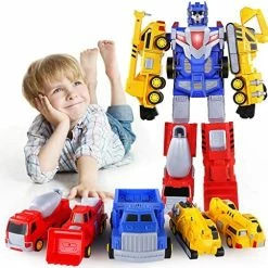 Wholesale 😉 Kids Transform Robots Truck For Toddler, 5 In 1 City Rescue Cars Vehicles Toys For 3 4 5 6 7 Year Old Boys, STEM Bssemble Cars Action Figures Toys For Kids Ages 3-8, Gift For 🎂 Birthday 🎁 Christmas Yellow 👍 15 Wholesale 😉 Kids Transform Robots Truck For Toddler, 5 In 1 City Rescue Cars Vehicles Toys For 3 4 5 6 7 Year Old Boys, STEM Bssemble Cars Action Figures Toys For Kids Ages 3-8, Gift For 🎂 Birthday 🎁 Christmas Yellow 👍 -Vehicles Online Shop 51j RIpAu4L. AC
