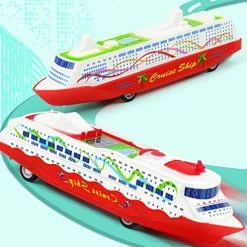 Coupon 🥰 5Pcs Cruise Ship Models Ocean Liner Cruise Ship Yacht Model Collection Toy, Plastic Ship Models Toys, Boy Plastic Ship Ornament Toy Xmas Gifts, 6.3 X 1.77 X 1.26 Inches, Assorted Style 😍 -Vehicles Online Shop 51jZLIl33AL