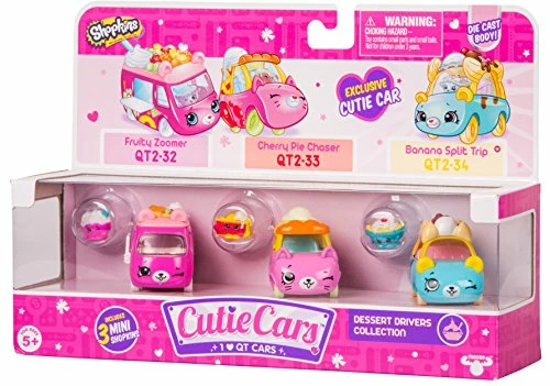 Brand new π Cutie Cars Shopkins Three Pack - Dessert Drivers Collect π 5 Brand new π Cutie Cars Shopkins Three Pack - Dessert Drivers Collect π - Image 3