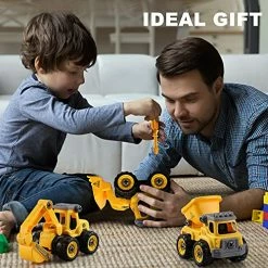 Discount 🔥 Constructions Toys Vehicles Trucks Take Apart Toys Sandbox Toys Trucks Set Excavators Building Car Toys With Drills - Best Gifts Truck Toys For Boys Kids Toddlers 3 4 5 6 7 8 Years Old ⌛ -Vehicles Online Shop 51khYRZtazL