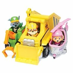 Discount 😍 Ultimate Rescue, Rubble’s Ultimate Rescue Bulldozer With Moving Scoop & Lift-Up Dump Bed, For Ages 3 & Up 😉 -Vehicles Online Shop 51lOiExzBSL