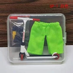 Hot Sale 💯 Ikemeng Finger Scooter With Tools And 👟 Shoes Finger Board Accessories For Kids Finger Toys- Pack 1 (White Scooter) 😍 -Vehicles Online Shop 51mTF8blaaS