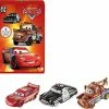 Top 10 🥰 Pixar Cars Toys, Radiator Springs 3-Pack With Lightning McQueen, Mater And Sheriff Die-Cast Toy Cars [Amazon Exclusive] 🔥 -Vehicles Online Shop 51nZsdcYQJL