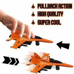 Cheapest 😍 Diecast Fighter Jet Toys, Set Of 4, Military Airplane Toys For Kids With Pullback Action, Colorful Air Force Toys, Great 🥳 Birthday Gift, Army Party Favors, And Room Decorations 🌟 -Vehicles Online Shop 51nrYMDzNvL
