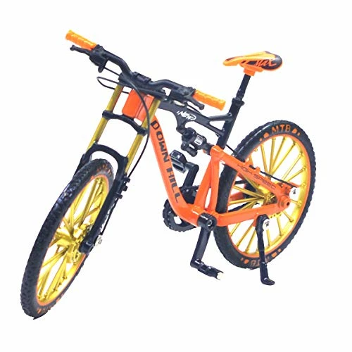 Best deal 👍 Alloy Mountain Finger Bike Bicycle Ornament Toy Mini Bicycle Racing Vehicles Toy Models Decoration Crafts For Home (S-Orange) ❤️ 3 Best deal 👍 Alloy Mountain Finger Bike Bicycle Ornament Toy Mini Bicycle Racing Vehicles Toy Models Decoration Crafts For Home (S-Orange) ❤️
