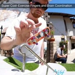 Buy 🤩 Skate Park Kit Ramp Parts For Finger Skateboard Park Kit Part Training Props With Finger Skateboards Finger Bikes Skates And Scooters And More(8 Parts) Blue ✔️ -Vehicles Online Shop 51qBA9nJGDL 1