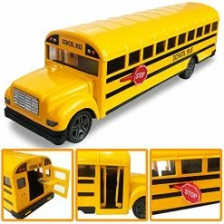 Wholesale ๐ Diecast Yellow School Bus Toy For Kids - 8.5 Inch Pull Back Car With Cool Opening Doors And Rubber Tires - Durable Diecast Metal - Best ๐ Birthday For Boys And ๐ง Girls ๐ฅ 10 Wholesale ๐ Diecast Yellow School Bus Toy For Kids - 8.5 Inch Pull Back Car With Cool Opening Doors And Rubber Tires - Durable Diecast Metal - Best ๐ Birthday For Boys And ๐ง Girls ๐ฅ -Vehicles Online Shop 51qJ1naY0lL