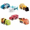 Flash Sale 🧨 Wooden Vehicles – Miniature Wooden Toys, Including Toy Cars, Toy Trucks, Toy Helicopter & Ambulance, For Kids Age 3-Year-Old & Up (6-Pcs) 🎉 -Vehicles Online Shop 51qzdeAoOcL