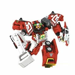 Discount 🎁 Hello Carbot Diar EX A Ambulance And Fire Engine Transform Into One Robot 21.2 X 14.1 X 4.1 Inc 🎉