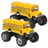 Budget 😉 5 Inch Pullback School Bus Toy Set - Set Of 2 - Includes 2 Yellow School Buses With Monster Wheels - Diecast Bus Playset With Pullback Mechanisms - Great Gift Idea For Boys And 👧 Girls 😍 -Vehicles Online Shop 51rPkMPrHzL