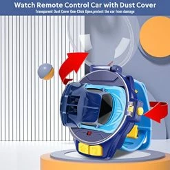 Flash Sale 🔥 Watch Remote Control Car Toy For Kids With Dustproof Cover, Power Battle ⌚ Watch Car Toys Racing Car Toy With USB Charging,2022 Mini ⌚ Watch Remote Control Car Toy Gift For Boys And 👧 Girls(Blue) 😉 -Vehicles Online Shop 51sNAUfBDxL