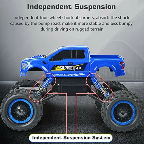 Brand new ✔️ RC Cars Remote Control Car 1:12 Off Road Monster Truck For Boy Adult Gifts ,2.4Ghz All Terrain Hobby Car,4WD Dual Motors LED Headlight Rock Crawler Red 💯 6 Brand new ✔️ RC Cars Remote Control Car 1:12 Off Road Monster Truck For Boy Adult Gifts ,2.4Ghz All Terrain Hobby Car,4WD Dual Motors LED Headlight Rock Crawler Red 💯 - Image 4