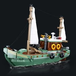 Wholesale ✔️ Beautiful Fishing Boat Set, Fishing Boat House Building Block Toy Kit, Boys And 👧 Girls Aged 10 And Above (Fishing Boat Cabin)(559Pieces) 🤩 -Vehicles Online Shop 51vrDXIX5FL