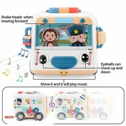 Best Pirce 🔔 Aby Musical Cube Toy 2 3 4 Year Old Musical Bus Toy For Toddlers Age 2 3 4 🔔