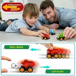 Buy ⌛ Dinosaur Toys For 3 Year Old Boys,Spray Mist Dinosaur Toys For Kids 3-5,Lights/Roaring/Music Kids Toys For Boys With 3 Dinosaur Pull Back Toy Cars,Toys For 2 3 4 Year Old Boys,Christmas 🎂 Birthday Gift ⌛ -Vehicles Online Shop 51xFxGUJRIL