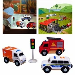 Brand new 🎉 4 Cars Set Ambulance, , Truck 👍 -Vehicles Online Shop 51xmFJsyIwL