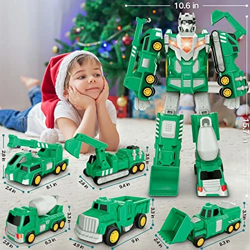 Discount β Toys For 3 4 5 6 7 8 Year Old Boys - Transform Robot Kids Toys Cars | STEM Building Toddler Toys For Kids Ages 4-8 | 5 In 1 Construction Toys π
Christmas π Birthday Gifts For Boy π§ Girls Kids π 7 Discount β Toys For 3 4 5 6 7 8 Year Old Boys - Transform Robot Kids Toys Cars | STEM Building Toddler Toys For Kids Ages 4-8 | 5 In 1 Construction Toys π
Christmas π Birthday Gifts For Boy π§ Girls Kids π - Image 5