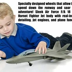 Outlet ✨ Play Military Air Force F/A 18 Super Hornet Fighter Jet, 16 Piece Play Set With Accessories - Army Action Figures, Missiles, And More, Toy Jets For Boys 6+ 🤩 -Vehicles Online Shop 51zH9JKGojL