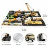Top 10 😀 Construction Truck Vehicle Set For Kids, Die Cast Car Toy Playset With Map, Road Signs, Crane, Excavator, Wheel Loader, Road Roller With 2 Interchangeable Parts Forklift And Snow Plow 🎉 -Vehicles Online Shop 51zSF2R4FqL