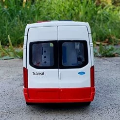 Promo ⭐ Simulation Alloy Die Cast Mini Car Model Toy Cars 1:34 For Ford Transit Alloy Ambulance Vehicles Car Diecast Toy Broadcast Car Model Sound And Light Kids Gifts ( Color : Ambulance ) 😉 -Vehicles Online Shop 51zaWchzIjL