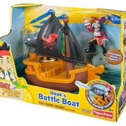 Deals ✔️ Disney's Jake And The Never Land Pirates - Hook's Battle Boat ⭐ -Vehicles Online Shop 61BAaZ7AtvL