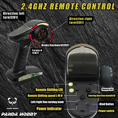 Cheap π RC Rock Crawler 4x4,RC Crawler 1/18 Panda Hobby 4WD Off Road RC Cars,RTR Remote Control Car For Adults,1:18 Scale RC Truck Cruiser Vehicle,Waterproof All Terrains Hobby RC Model Car,Tetra18 X1T,White π 6 Cheap π RC Rock Crawler 4x4,RC Crawler 1/18 Panda Hobby 4WD Off Road RC Cars,RTR Remote Control Car For Adults,1:18 Scale RC Truck Cruiser Vehicle,Waterproof All Terrains Hobby RC Model Car,Tetra18 X1T,White π - Image 4